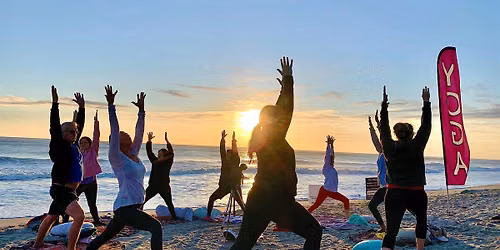 Sunrise Beach Yoga this SATURDAY 6:45am