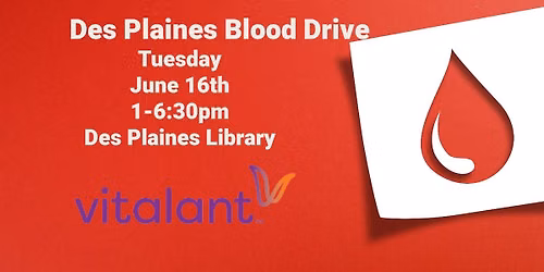 Des Plaines Community Blood Drive