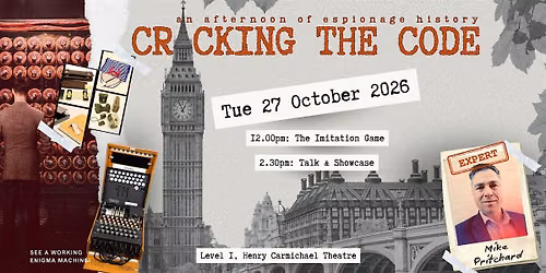 Cracking the Code: An afternoon of Espionage History