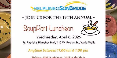Helpline@SonBridge 19th annual SoupPort Luncheon