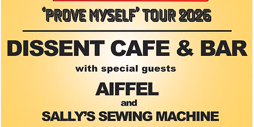 *NEW DATE*- Starcrazy "Prove Myself" Tour 2026 w\/ Aiffel + Sally's Sewing Machine