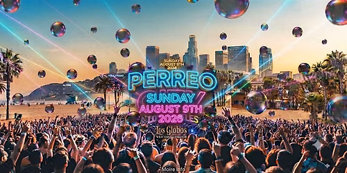 18+SUNDAY  PERREO CITY AUGUST 9TH EVERYONE FREE WITH RSVP