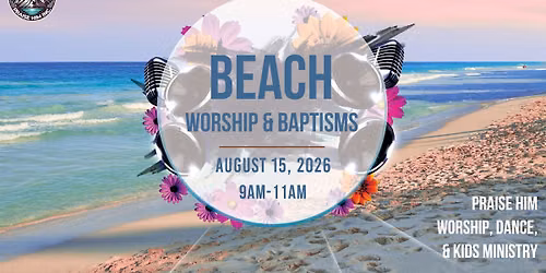 Lido Beach Worship & Baptisms
