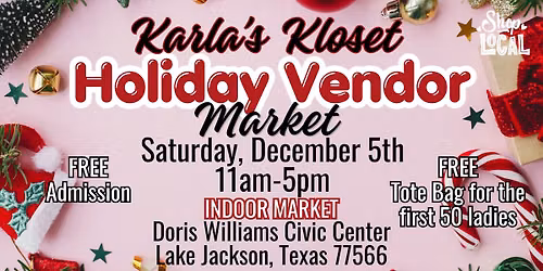 Karla's Kloset Holiday Vendor Market