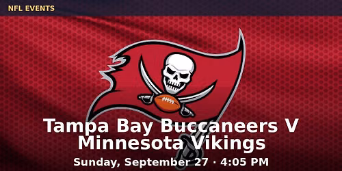 Minnesota Vikings at Tampa Bay Buccaneers at Raymond James Stadium