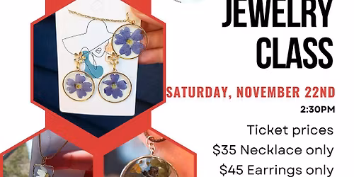 Resin Jewelry Class