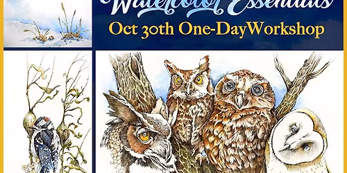 1-Day Workshop with David Calton \u2013 Watercolor Essentials
