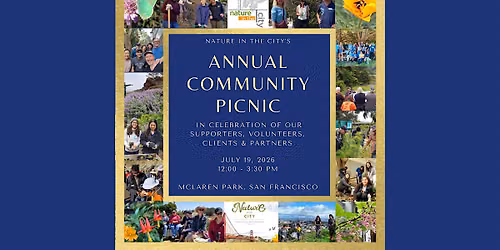 Nature in the City Community Picnic