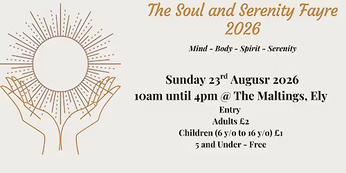 Ely's Soul and Serenity Fayre 2026