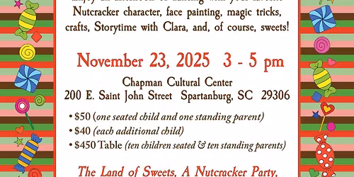 Land of Sweets, A Nutcracker Party