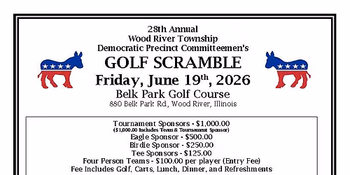Wood River Township Democratic Precinct Committee Golf Scramble