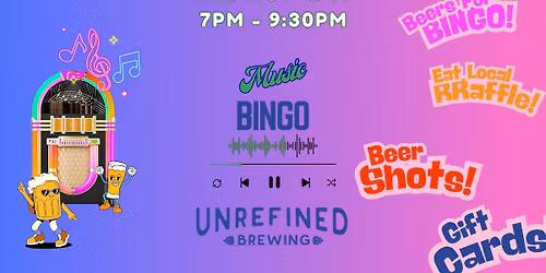 Music Bingo - Wednesday