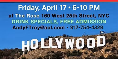 Media & Entertainment Industry Networking Event at The Rose, Free Admission