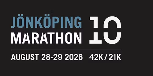 J\u00f6nk\u00f6ping Marathon & Half Marathon 2026 - 10th edition