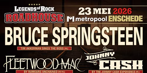 LEGENDS of ROCK ROADHOUSE - AMERICAN ROOTS EDITION in Enschede