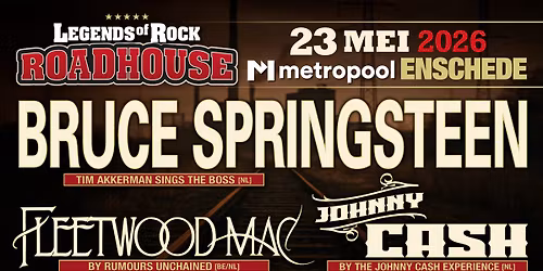 LEGENDS of ROCK ROADHOUSE - AMERICAN ROOTS EDITION in Enschede