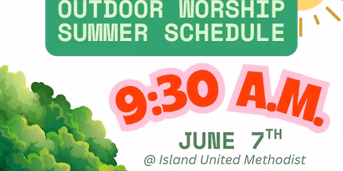 Ecumenical worship in the park 