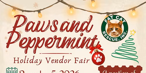 Paws & Peppermint Holiday Vendor Fair