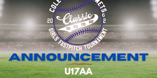 U17AA Comets Classic Tournament Aug 14-16, 2026