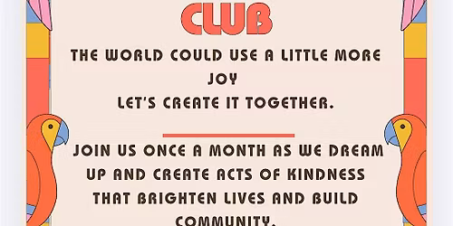 Kindness Club At Creu