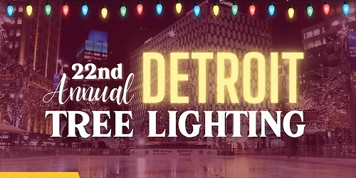 Detroit Tree Lighting CMU Alumni Social