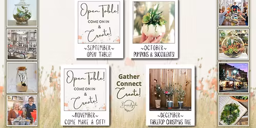 Join us at Boomdyada every Canton First Friday from 4p-9p for our featured Make-N-Take Project!