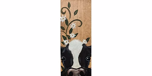 Cow Porch Sign Paint & Sip Party!