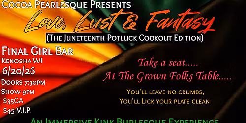 Love & Fantasy (An Immersive Burlesque Experience)