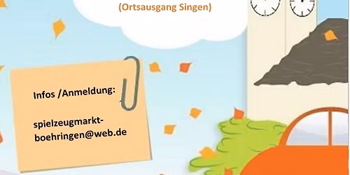 23. Gro\u00dfer Spielzeugmarkt B\u00f6hringen 