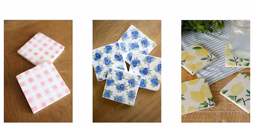 Ladies Night DIY Coasters 