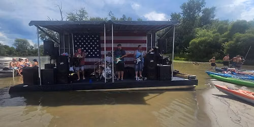 Rockin good time on the sandbar on the Auglaize river