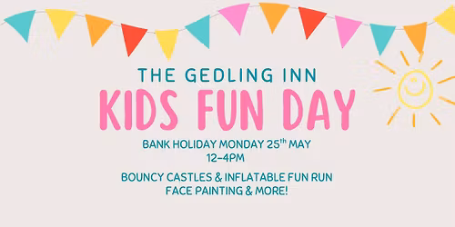 Kids Inflatable Fun Day @ The Gedling Inn