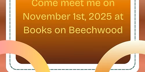 Book Signing Event at Books on Beechwood, Ottawa, Ontario