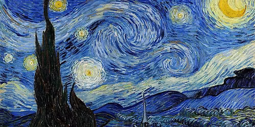Paint Van Gogh's Starry Night, Blackfriars