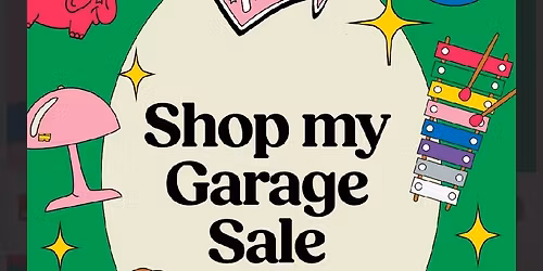 Garage Sale Trail.  Please note the date has changed 