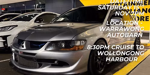 IDAT Warrawong Meet + Cruise 