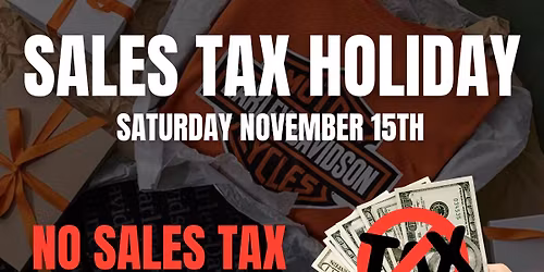 Sales Tax Holiday