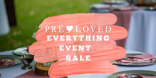 Used Wedding and Event Decor Sale