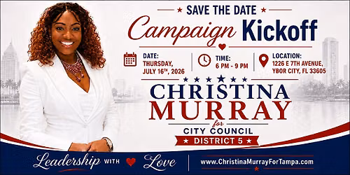 Christina Murray's Campaign Kickoff Party