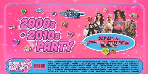 2000s + 2010s Party - Bunbury
