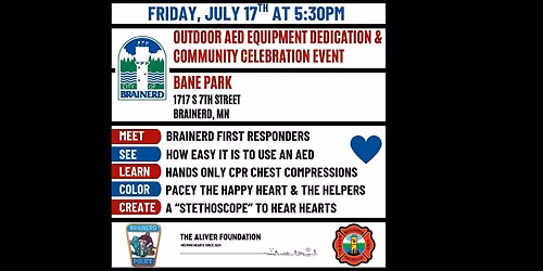Brainerd, MN Family Friendly Community Celebration Event at Bane Park