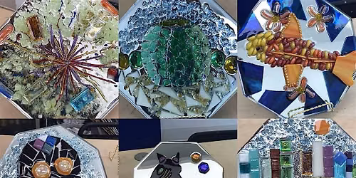 Glassworks and Mixed Media Class- Central Piedmont Community College