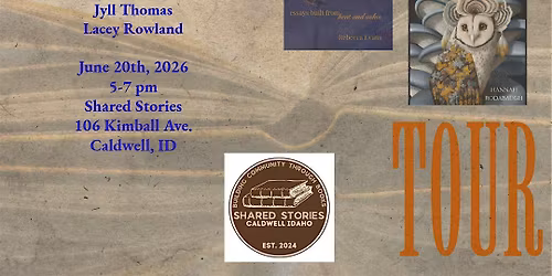 Reverberations Book Tour with Hannah Rodabaugh & Rebecca Evans