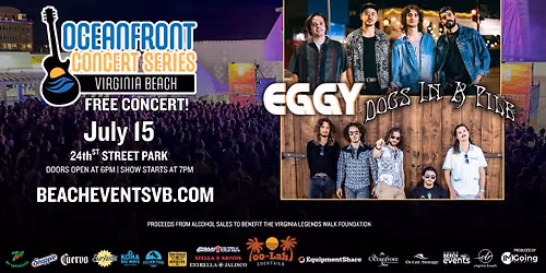 Oceanfront Concert Series: Eggy & Dogs In a Pile