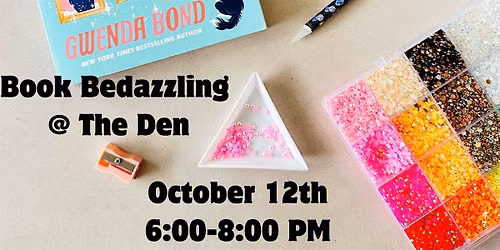 Book Bedazzling @ The Den Coffeehouse and Wine bar