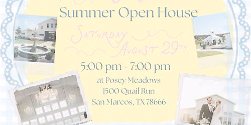Posey Meadows Summer Open House
