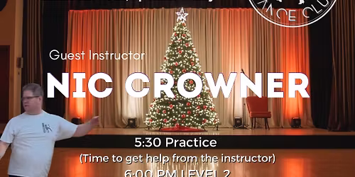 Sunday West Coast Swing with Nic Crowner