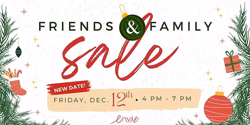 Holiday Friends & Family Sale