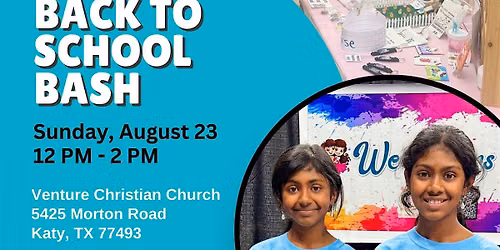 Kids Markets at Back To School Bash