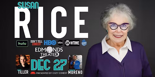 Susan Rice Live at the Edmonds Theater!